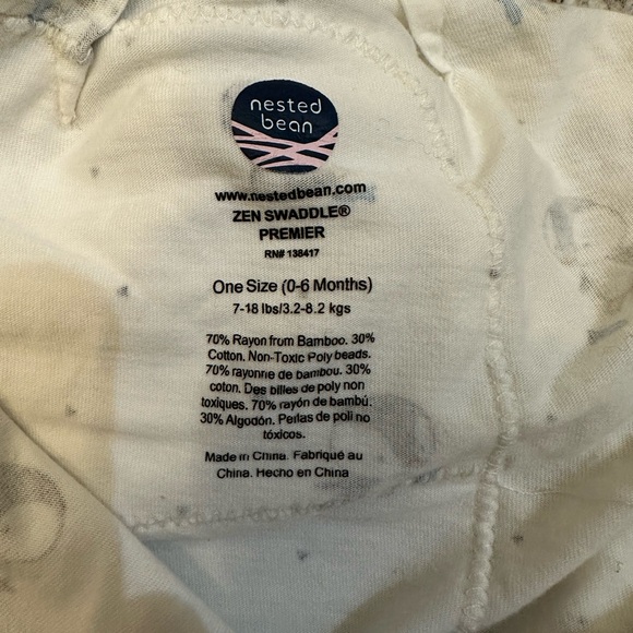 2 Nested Bean Zen Swaddle - Picture 6 of 6